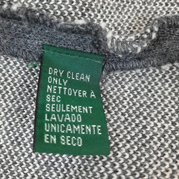 Lauren Ralph Lauren Merino Wool Button Down Pinstripe Blazer, Petite Small - Picture 13 of 16